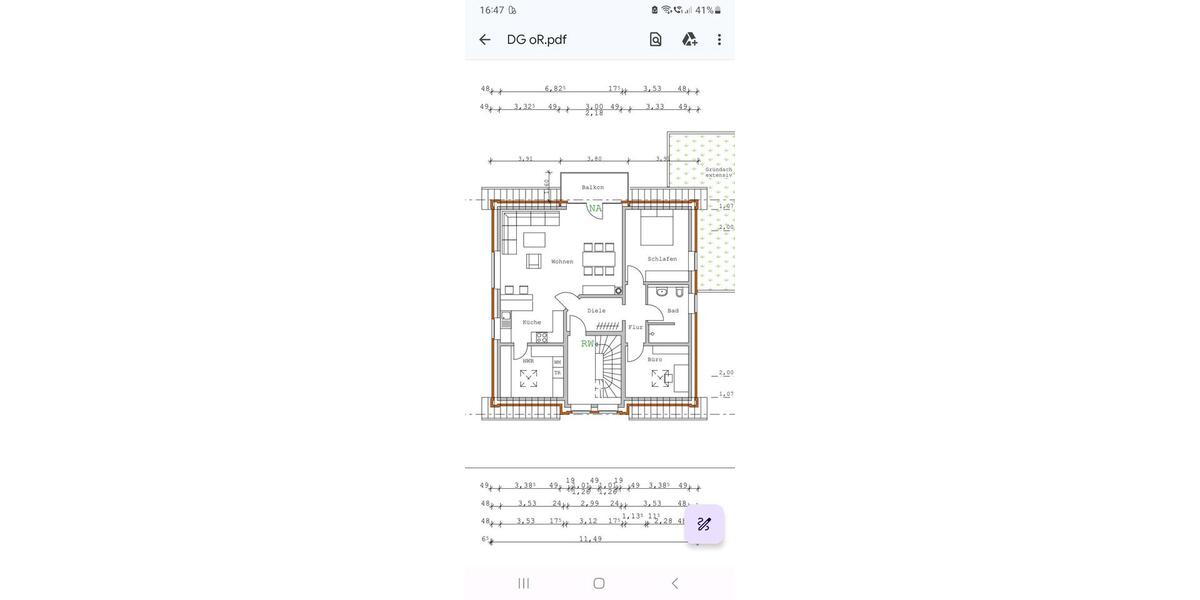 Dachgeschoßwohnung Heiden - 3 Zimmer, 90 m&sup2;, 990&euro; | Angebot:25047264