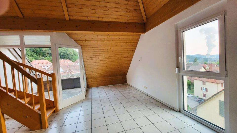 Maisonettenwohnung Waldshut-Tiengen Tiengen - 4 Zimmer, 100 m&sup2;, 1.200&euro; | Angebot:24813421