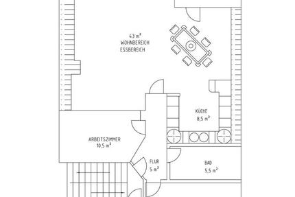 Wohnung Partenstein - 4 Zimmer, 105 m&sup2;, 680&euro; | Angebot:24851027