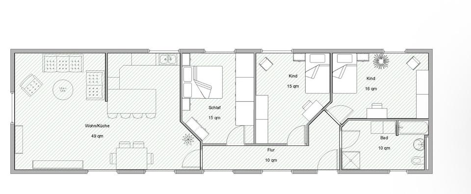 Einfamilienhaus Gardelegen - 4 Zimmer, 120 m&sup2;, 840&euro; | Angebot:24920912