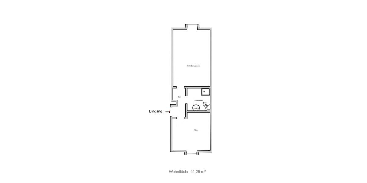 Etagenwohnung Zell (Mosel) - 2 Zimmer, 41 m&sup2;, 500&euro; | Angebot:26535181