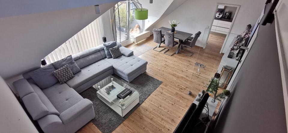 Luxusgaleriewohnung am Wurmtal|3Z|Küche|Teilmöbl.|Balkon|Stellpl. 3 zimmer