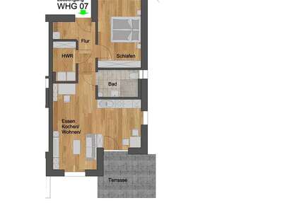 Wohnung Külsheim - 2 Zimmer, 67 m&sup2;, 784&euro; | Angebot:16114758