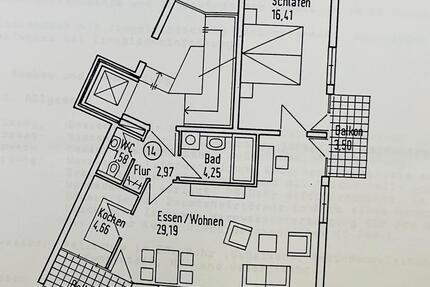 2 ZKB Wohnung in 69469 Weinheim zu vermieten (01.12.) zimmer