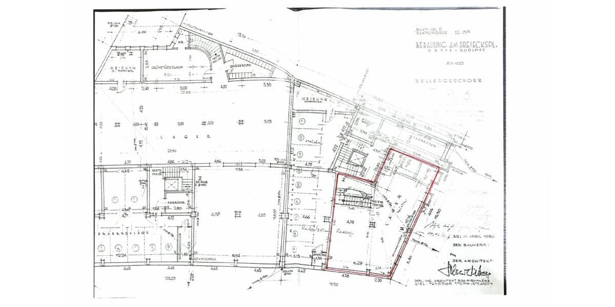 Gewerbeobjekt Kiel Blücherplatz - 2.500&euro; | Angebot:25724840