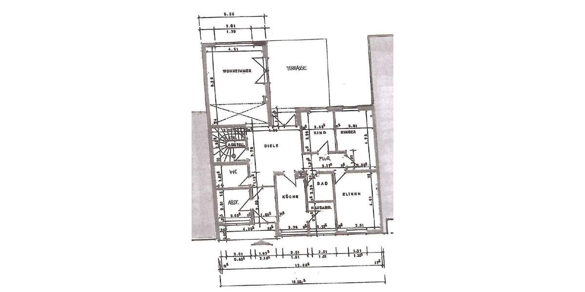 Großzügiges Haus, zentral gelegen, mit freiem Gartenblick 6 zimmer