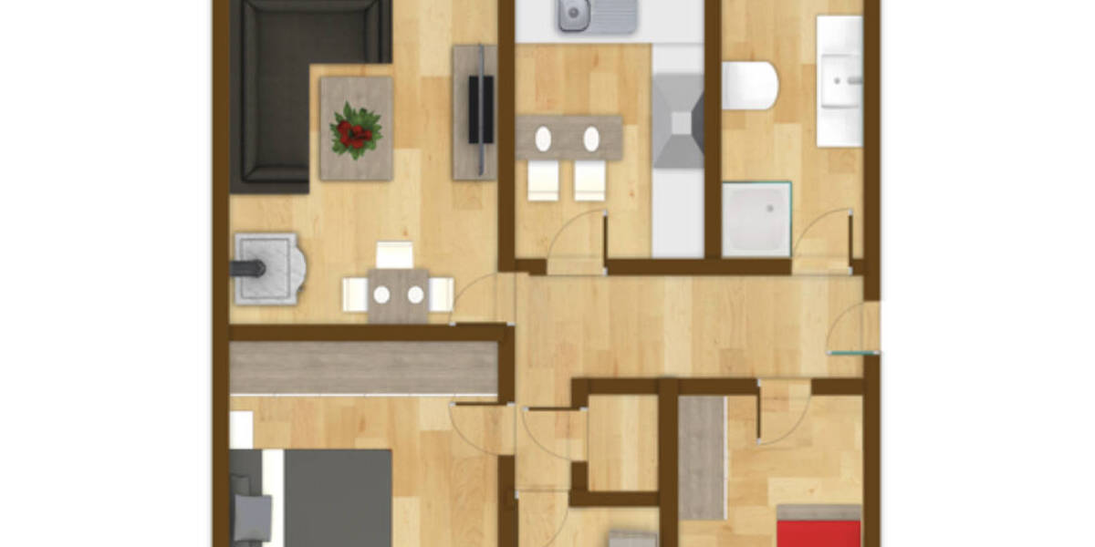 Etagenwohnung Geesthacht - 4 Zimmer, 75 m&sup2;, 710&euro; | Angebot:26117359