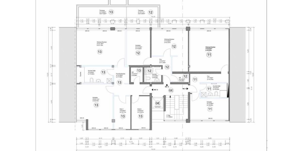 Etagenwohnung Mönchengladbach Süd - 4 Zimmer, 83 m&sup2;, 1.600&euro; | Angebot:23820433