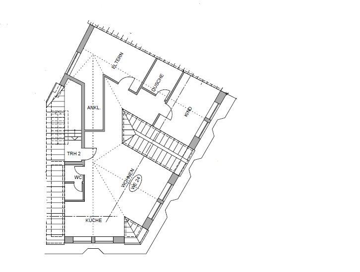 Dachgeschoßwohnung Salzbergen - 3 Zimmer, 82 m&sup2;, 650&euro; | Angebot:26692406