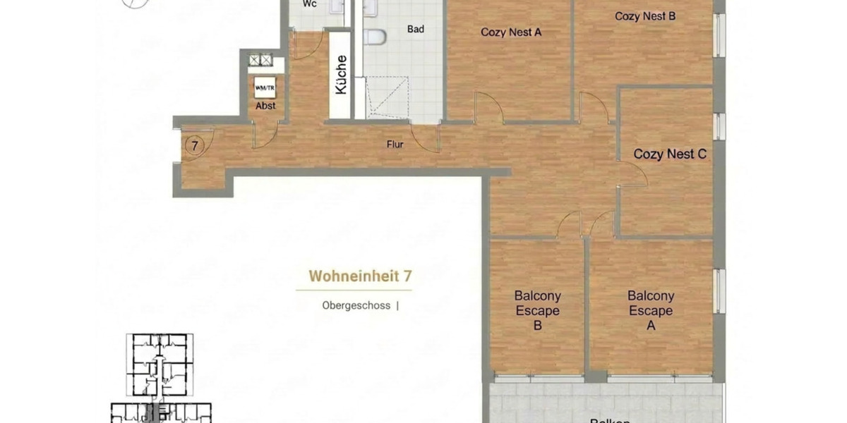 Wohnen auf Zeit Stadtbergen - 5 Zimmer, 20 m&sup2;, 600&euro; | Angebot:25647167