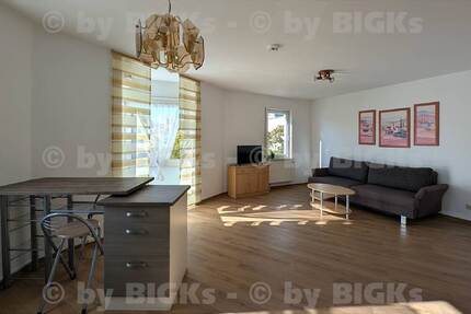 BIGKs - Suhl-Mitte: vollmöblierte 2 Zimmer Wohnung mit Duschbad und offener Küche (-;) 2 zimmer