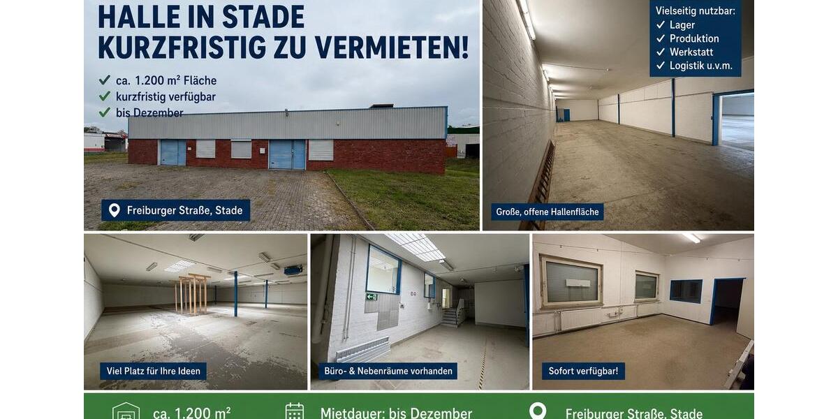 Gewerbeobjekt Stade - 1.500&euro; | Angebot:26594433