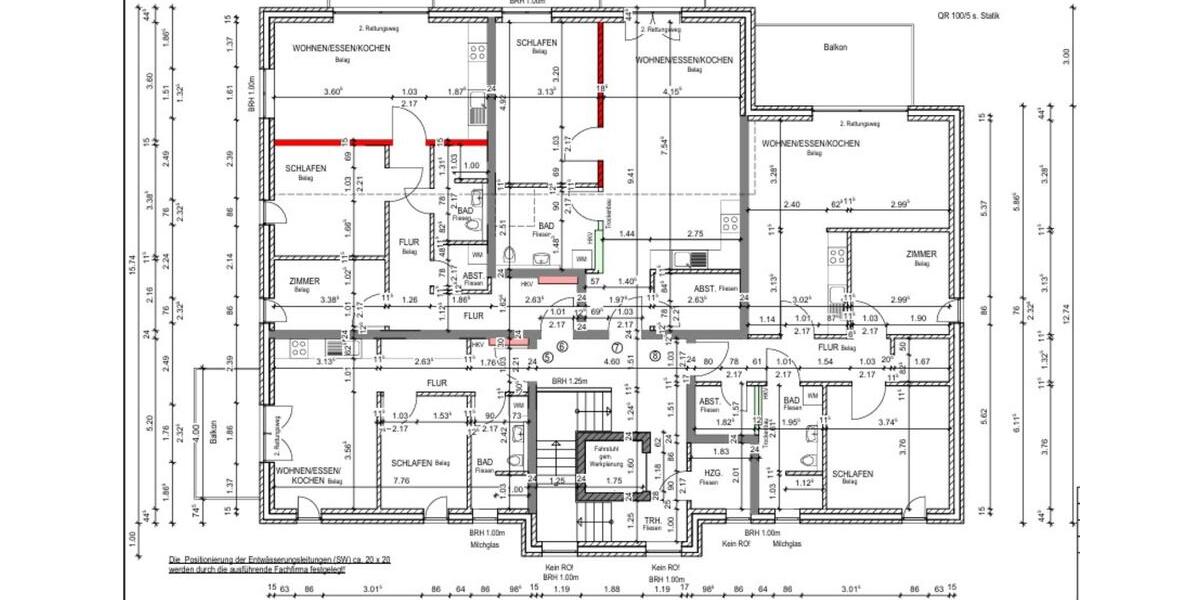 Etagenwohnung Stade - 2 Zimmer, 66 m&sup2;, 1.085&euro; | Angebot:25612638