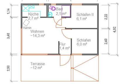 Wohnen auf Zeit Falkenstein/Harz Harz - 3 Zimmer, 40 m&sup2;, 350&euro; | Angebot:24785427