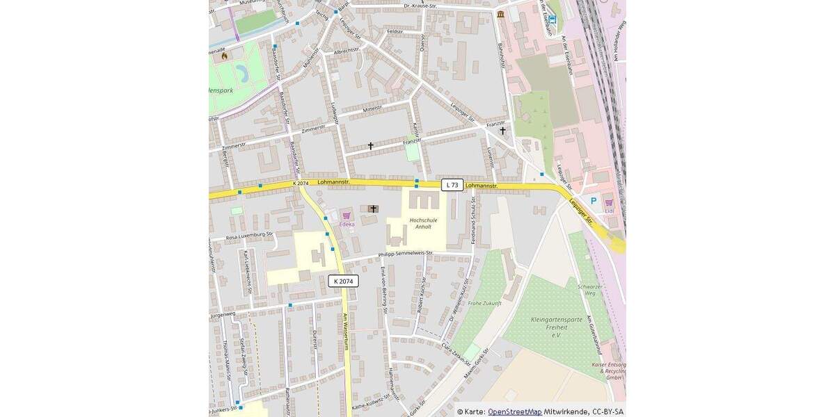 Etagenwohnung Köthen - 2 Zimmer, 40 m&sup2;, 245&euro; | Angebot:24807047