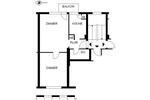 Renovierte 2-Zimmer-Wohnung mit Balkon zimmer