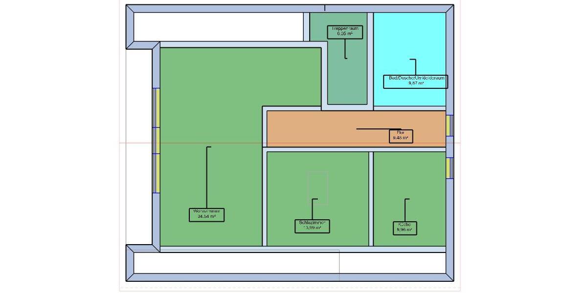 Dachgeschoßwohnung Mönchberg - 2 Zimmer, 66 m&sup2;, 450&euro; | Angebot:26686950