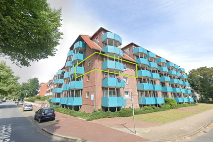 Helle, frisch renovierte 3-Zimmer-Wohnung mit 2 Balkonen 3 zimmer