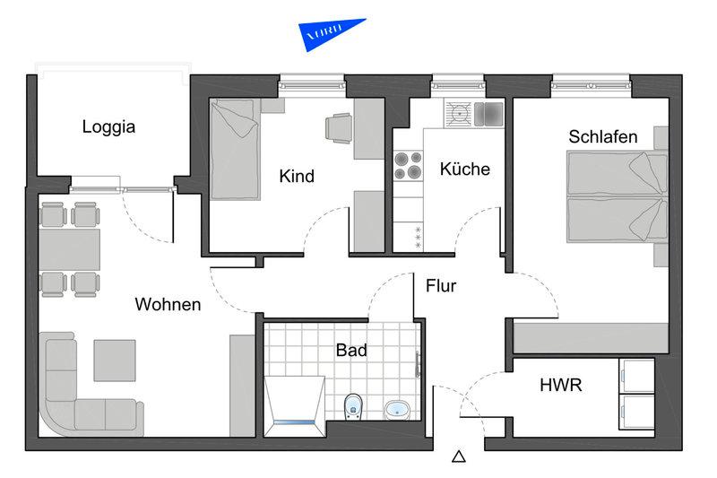NEUBAU! EARLY-BIRD-AKTION 1. GRUNDMIETE GESCHENKT *