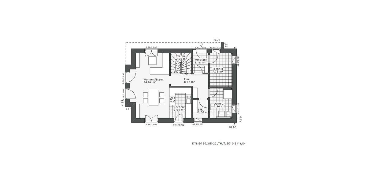 Einfamilienhaus Münchhausen - 4 Zimmer, 125 m&sup2;, 2.250&euro; | Angebot:26061174