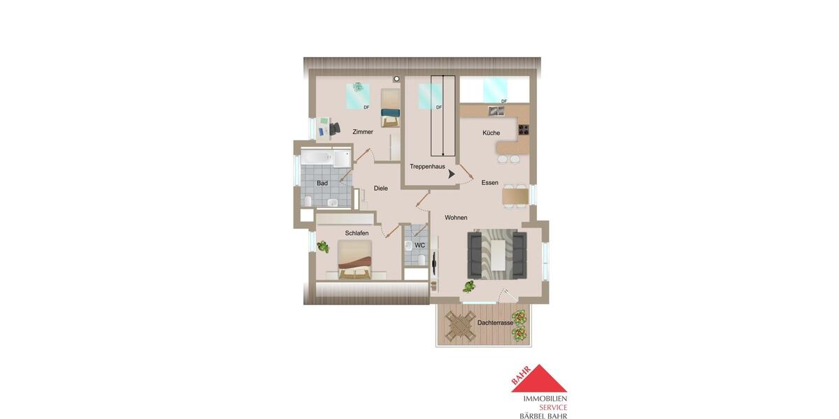 Etagenwohnung Magstadt - 3.5 Zimmer, 92 m&sup2;, 1.250&euro; | Angebot:26495048
