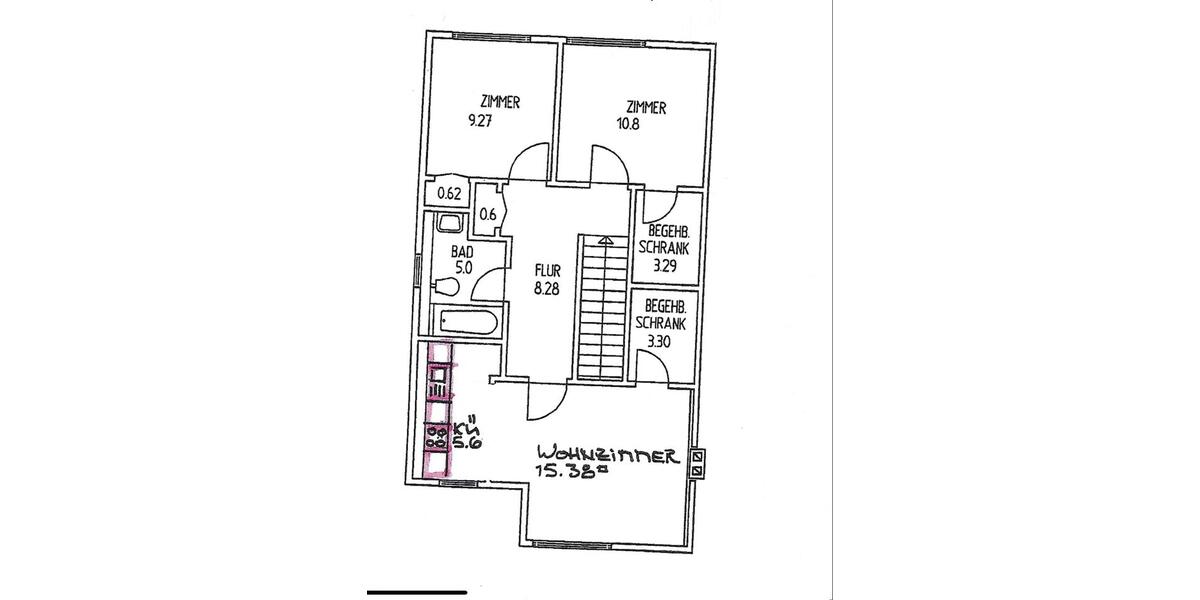Etagenwohnung Sohren - 3 Zimmer, 65 m&sup2;, 780&euro; | Angebot:26427738