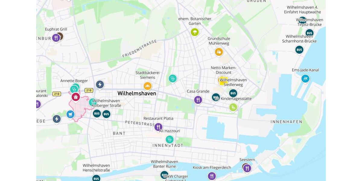 Etagenwohnung Wilhelmshaven Aldenburg - 1 Zimmer, 14 m&sup2;, 250&euro; | Angebot:26629399