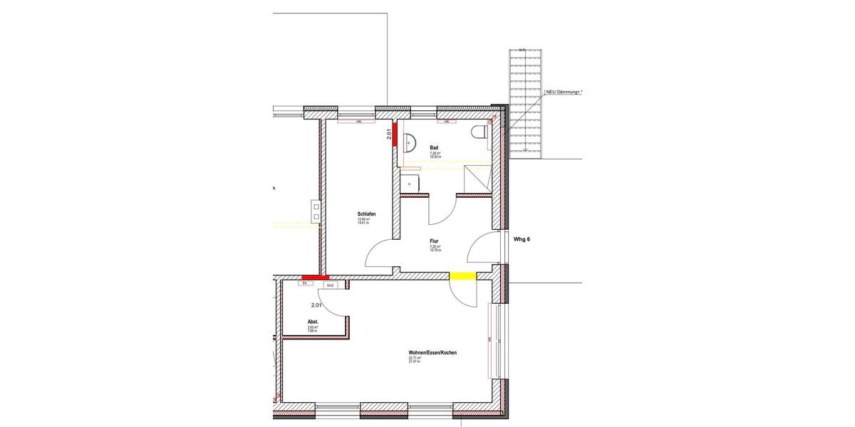 Etagenwohnung Steyerberg - 1.5 Zimmer, 50 m&sup2;, 550&euro; | Angebot:25861271