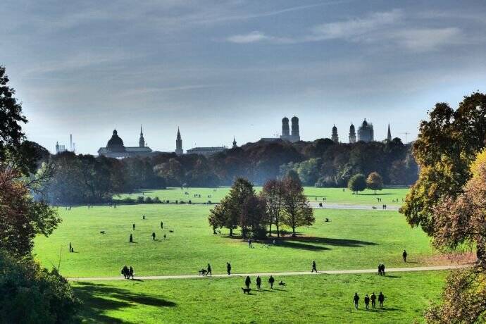 Terrassenwohnung München Bogenhausen - 2 Zimmer, 85 m&sup2;, 1.824&euro; | Angebot:25738542