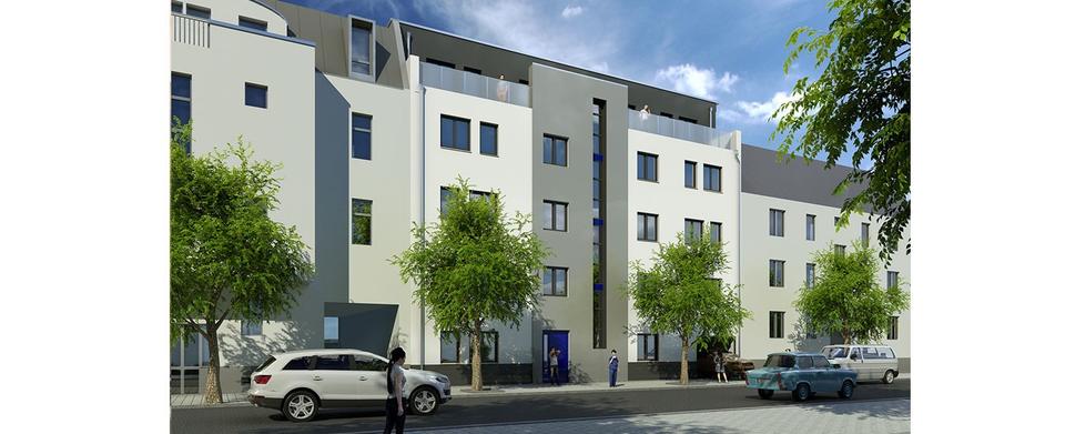 2,5 Raum Wohnung Penthouse Dachgeschoss 39112 Magdeburg 76qm 2.5 zimmer