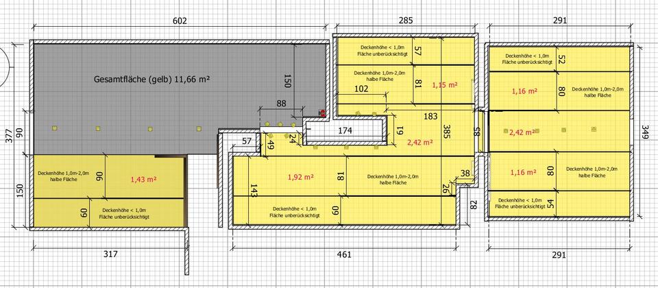 Etagenwohnung Attendorn - 2 Zimmer, 54 m&sup2;, 580&euro; | Angebot:26144296