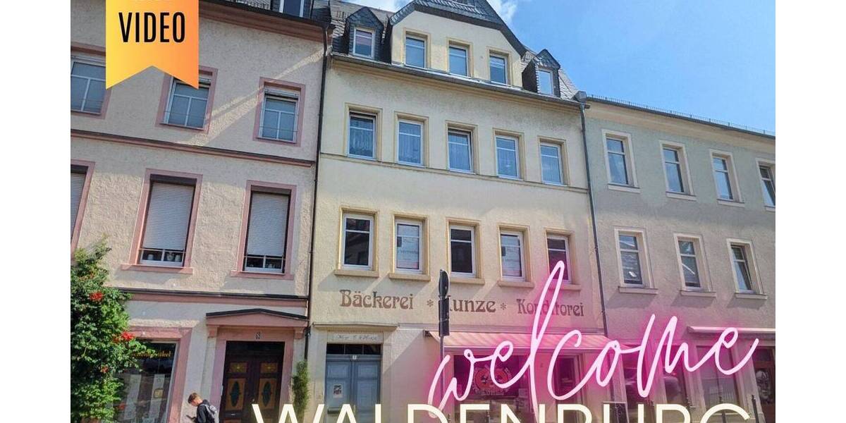 Etagenwohnung Waldenburg - 2 Zimmer, 75 m&sup2;, 300&euro; | Angebot:26758898