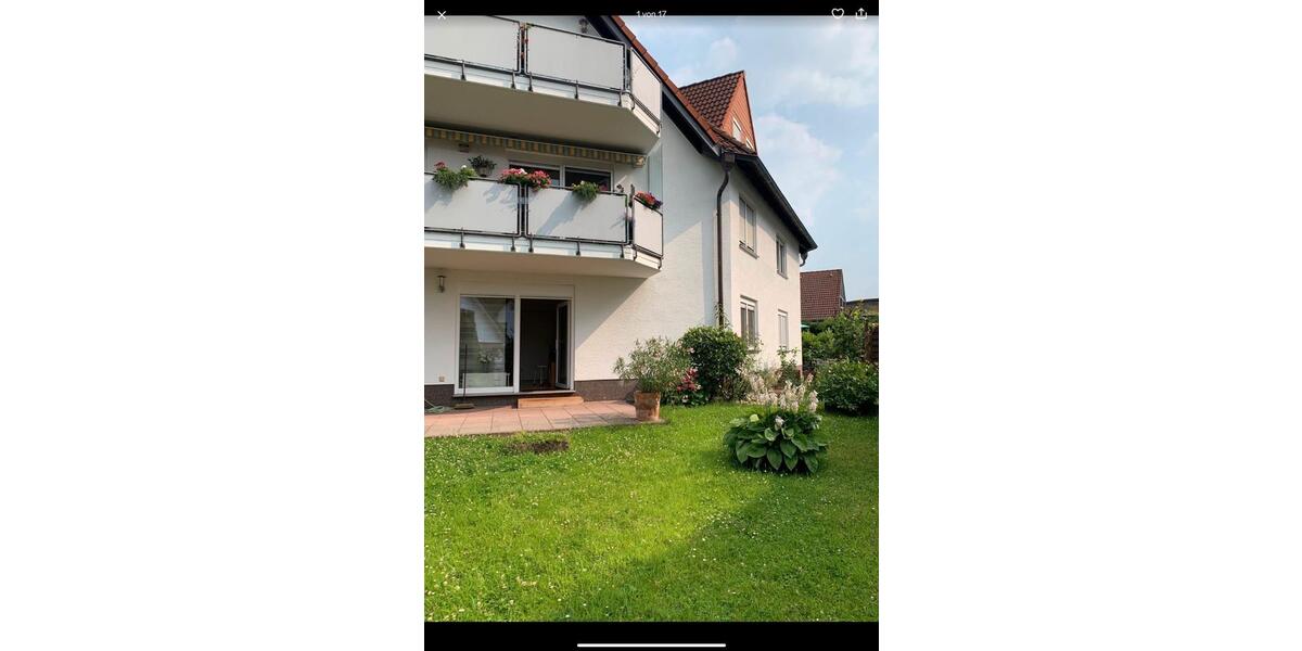 Mietwohnung mit Garten in ruhiger Lage 2 zimmer