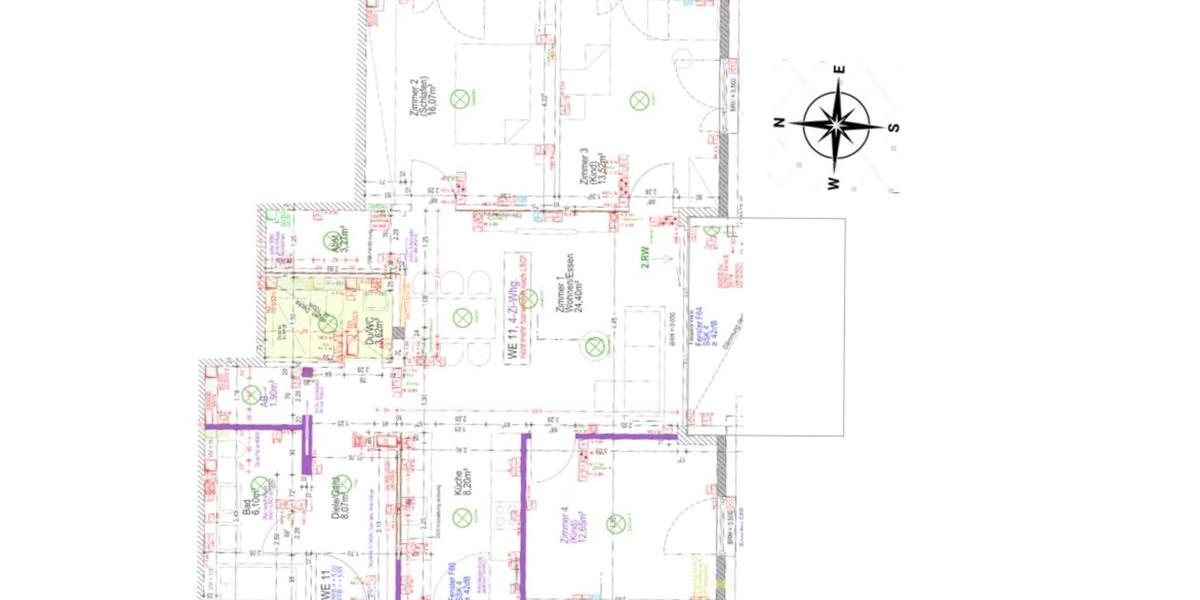 Etagenwohnung Herrenberg - 4 Zimmer, 104 m&sup2;, 1.630&euro; | Angebot:24849102