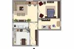 Etagenwohnung Freiberg Freiberg Ost - 3 Zimmer, 65 m&sup2;, 350&euro; | Angebot:26753252