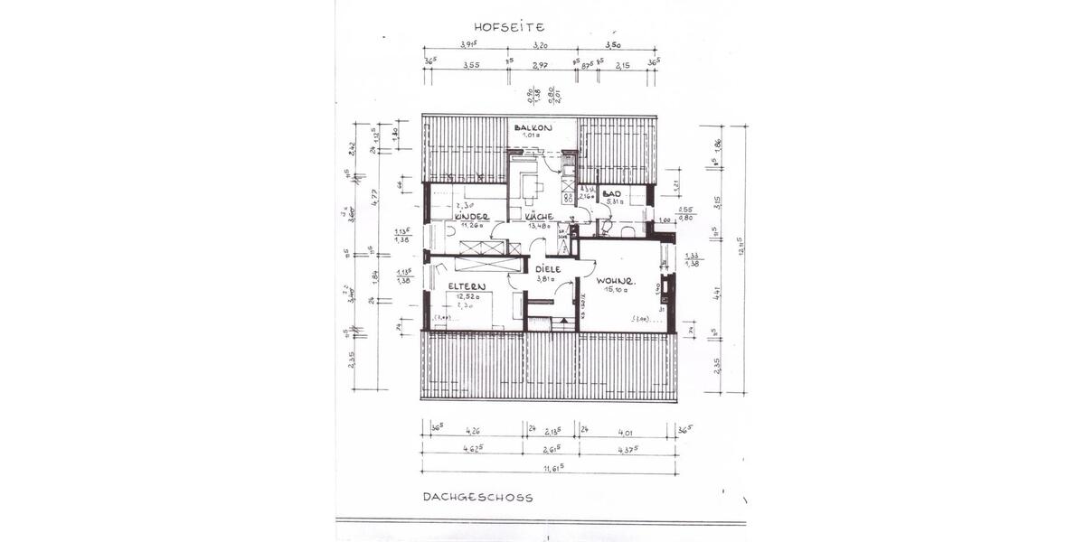 Dachgeschoßwohnung Dinslaken Lohberg - 3.5 Zimmer, 67 m&sup2;, 770&euro; | Angebot:26603542