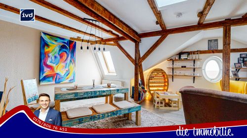 Dachgeschoßwohnung Magdeburg Brückfeld - 3 Zimmer, 80 m&sup2;, 802&euro; | Angebot:26279321