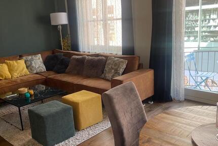 2-Zimmerwohnung mit Balkon, TV, Wlan, BadWc, Küche, Doppelbett, Essplatz, Waschmaschine, Trockner und Parkplatz 2 zimmer