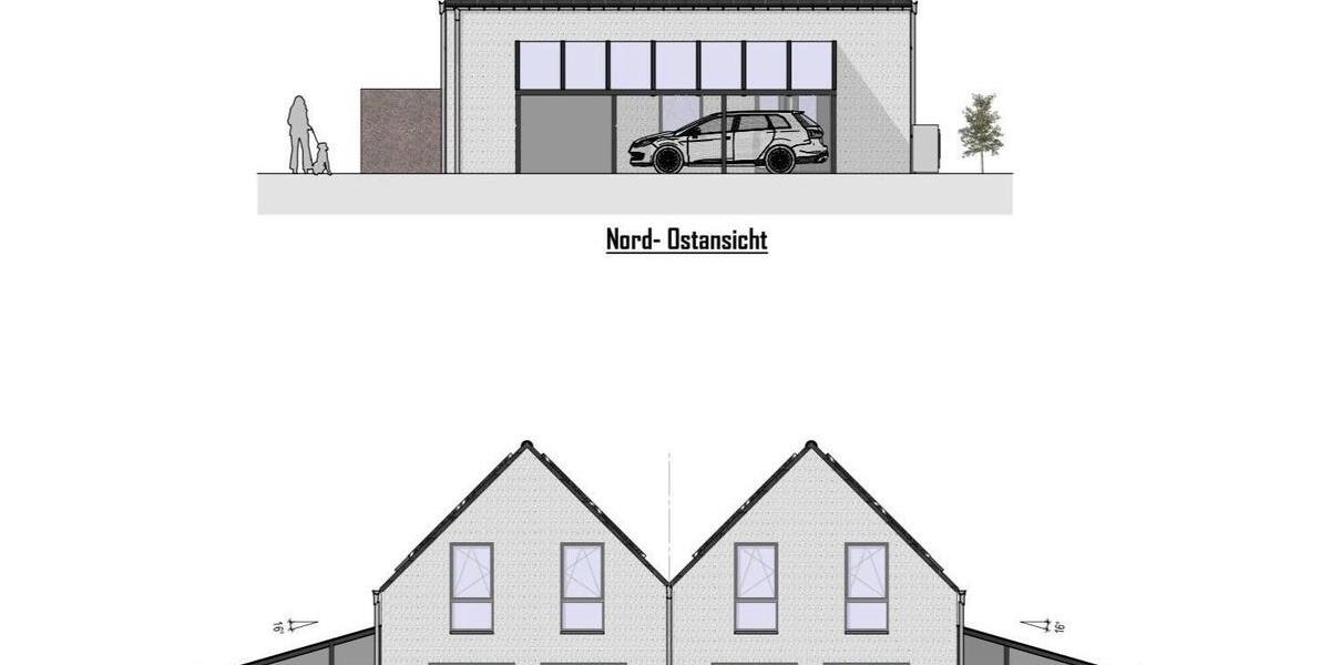 Doppelhaushälfte Bohmte - 4 Zimmer, 120 m&sup2;, 1.400&euro; | Angebot:25131390