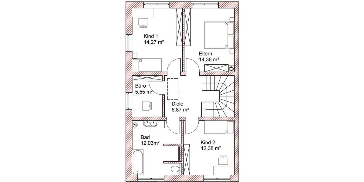 Doppelhaushälfte Reisbach Englmannsberg - 5 Zimmer, 140 m&sup2;, 1.600&euro; | Angebot:26411152