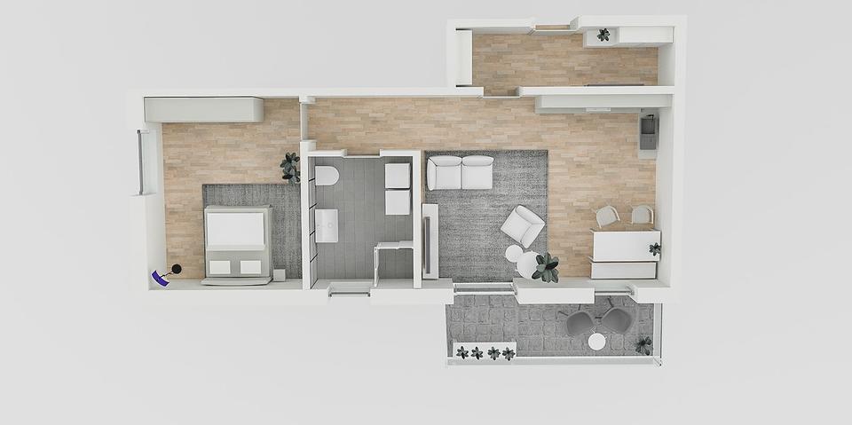 2-Zimmer Wohnung, 93170 Bernhardswald | Neubau | Erstbezug Juli 2 zimmer