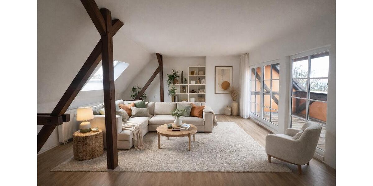 Dachgeschoßwohnung Hoyerswerda - 3 Zimmer, 86 m&sup2;, 565&euro; | Angebot:24247752