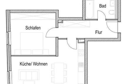 Wohnung zum Mieten in Berlin 1.030,36 € 62.84 m²