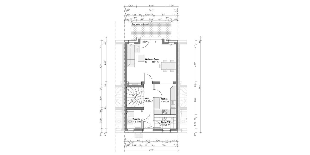 Reihenhaus Taucha - 5 Zimmer, 120 m&sup2;, 1.700&euro; | Angebot:25381914