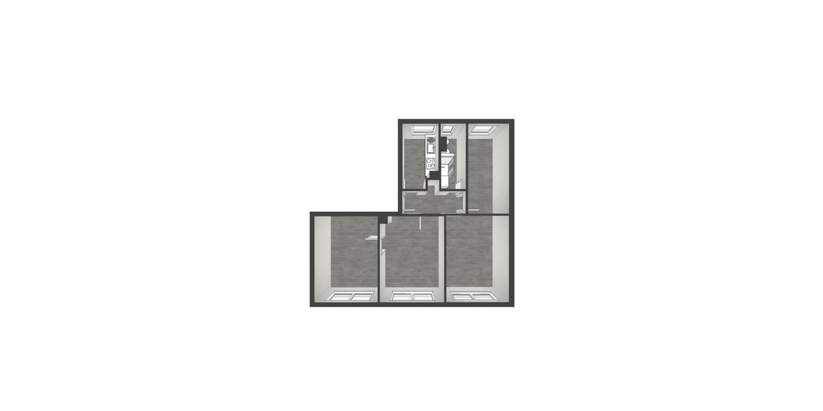 Etagenwohnung Hötensleben - 4 Zimmer, 69 m&sup2;, 275&euro; | Angebot:23038472