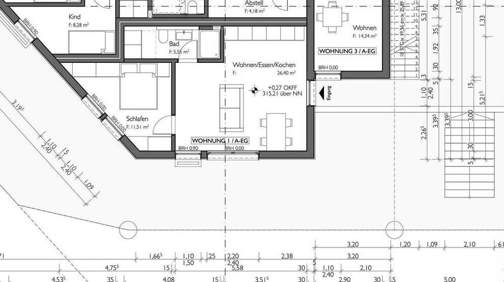 2 Zimmer SozialWohnungen mit Wohnberechtigungsschein Besichtigung 03. August 11:00 Uhr