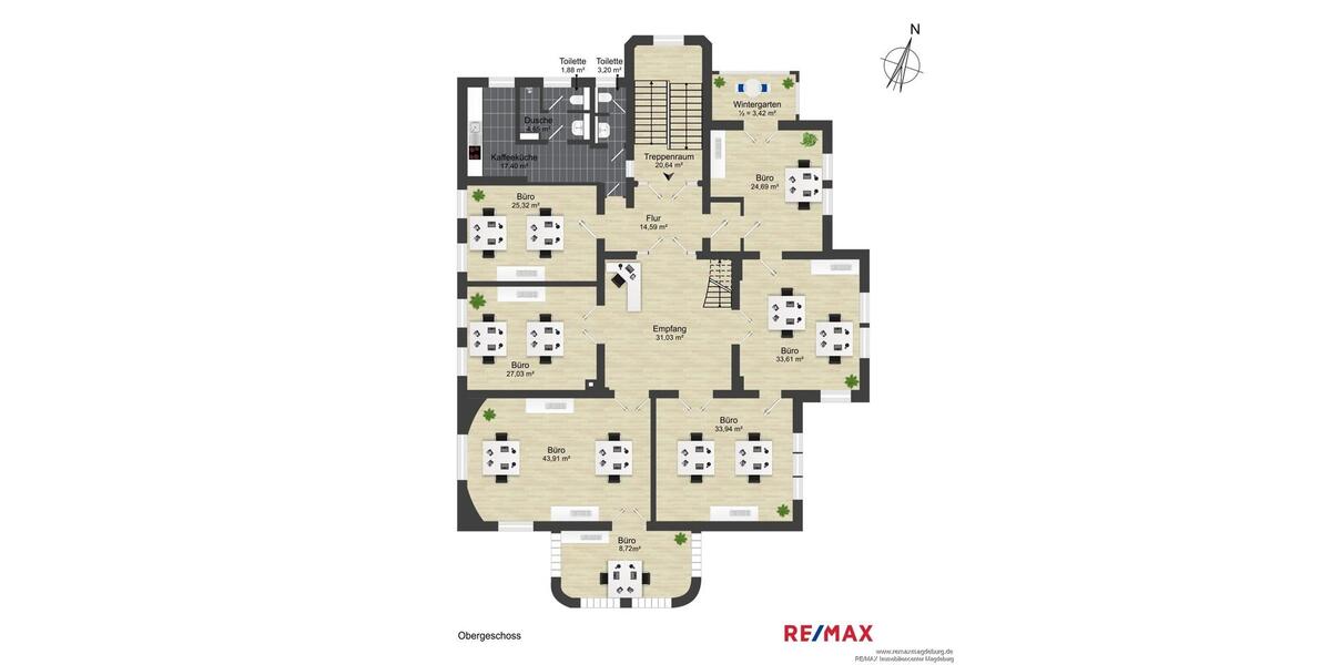 Gewerbeobjekt Magdeburg Leipziger Straße - 2.188&euro; | Angebot:24700456
