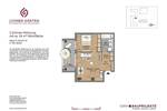 Etagenwohnung Frankfurt am Main Schwanheim - 2 Zimmer, 54 m&sup2;, 1.100&euro; | Angebot:26658302