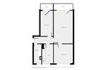 Etagenwohnung Hettstedt - 3 Zimmer, 59 m&sup2;, 315&euro; | Angebot:26649065