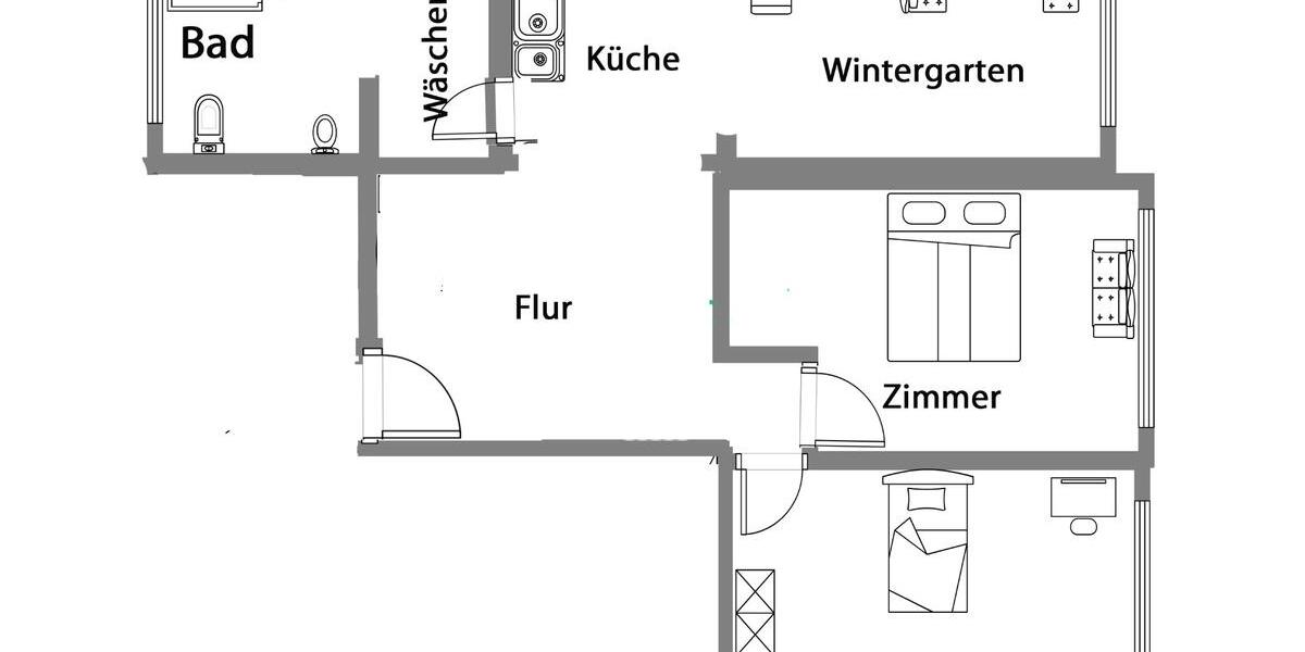 Erdgeschoßwohnung Schmallenberg - 3 Zimmer, 89 m&sup2;, 690&euro; | Angebot:25908438